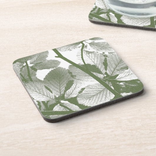 GROENE LEAVES BIER ONDERZETTER (Linkerzijde)