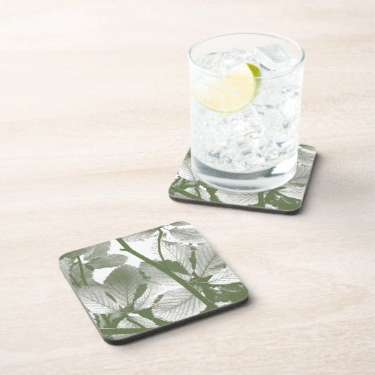 GROENE LEAVES BIER ONDERZETTER (Rechterzijde)