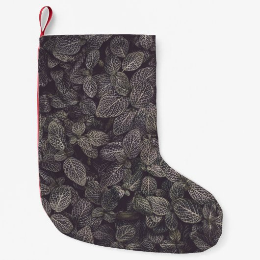 GROENE LEAVES KLEINE KERSTSOK (Voorkant)
