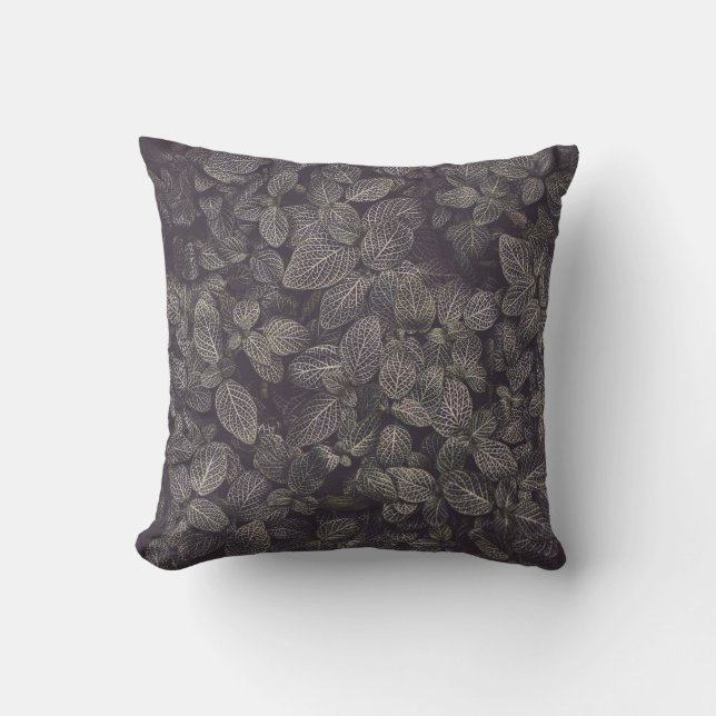 GROENE LEAVES KUSSEN (Voorkant)