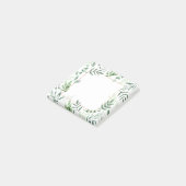 Groene lebengrens na-it notities post-it® notes (Schuin)