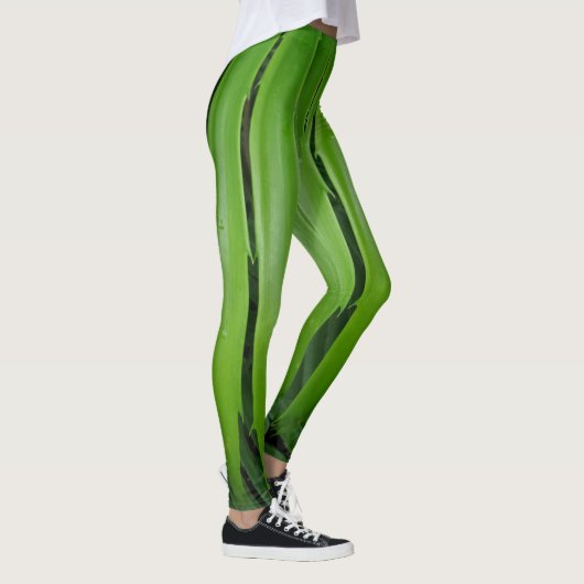 Groene lebLeggings Leggings (Rechts)