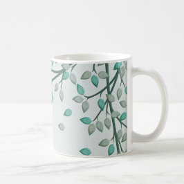 Groene lederen beker Mok boomkoffie