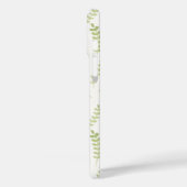 Groene lederen patroon Case-Mate iPhone case (Achterkant / Links)