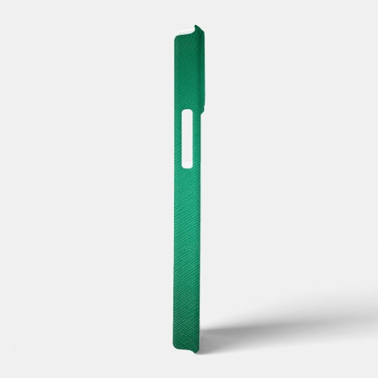 Groene lederen textuur Case-Mate iPhone case (Achterkant / Rechts)