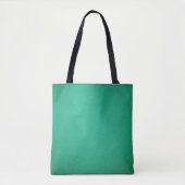 Groene lederen textuur tote bag (Voorkant)
