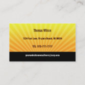 Groene lederen Visitekaartjes (Achterkant)