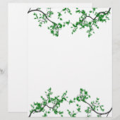 groene lederrandapparatuur (Voorkant / Achterkant)