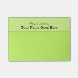 Groene leerkrachten noemen bureaunotitie organisat post-it® notes