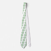 Groene leeuw hoofd stropdas (Voorkant)