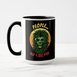 Groene Leeuw Mensen Geen grote fan Mok