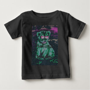 Groene leeuw met roze bril "Hakuna Matata" Art