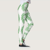 Groene Leeuwenkop op elke kleur Leggings (Rechts)