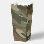 Groene leger camo militaire camouflage aangepaste  bedankdoosjes (Achterkant)