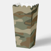Groene leger camo militaire camouflage aangepaste  bedankdoosjes (Voorkant)