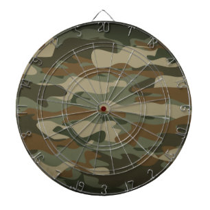 Groene leger camo militaire camouflage dartboard dartbord