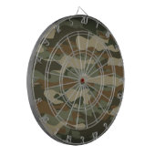 Groene leger camo militaire camouflage dartboard dartbord (Voorkant Links)
