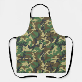 Groene Leger Marine Camouflage Patroon Camping Schort