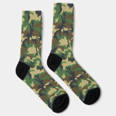 Groene Leger Marine Camouflage Patroon Camping Sokken (Rechts)