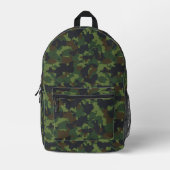 Groene Leger Militaire Camouflage Camo Bedrukte Rugzak (Voorkant)