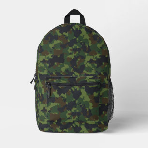 Groene Leger Militaire Camouflage Camo Bedrukte Rugzak