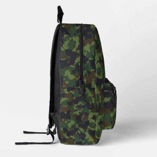 Groene Leger Militaire Camouflage Camo Bedrukte Rugzak (Links)