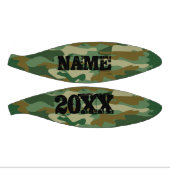 Groene legercamouflage, aangepaste naam mini baske basketbal (Panelen)