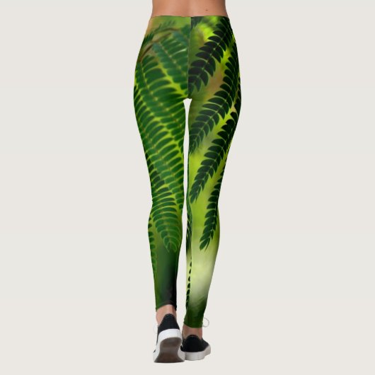 Groene Leggings (Achterkant)