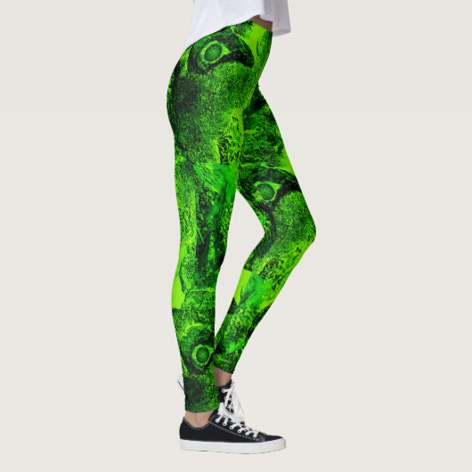 groene leggings (Rechts)