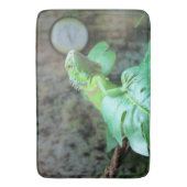 Groene leguaan badmat (Voorkant Verticaal)