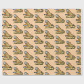 groene leguaan cadeaupapier (Vlak)