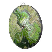 Groene leguaan dartbord (Voorkant Rechts)