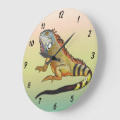 groene leguaan grote klok (Hoek)