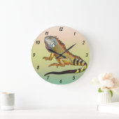 groene leguaan grote klok (Huis)