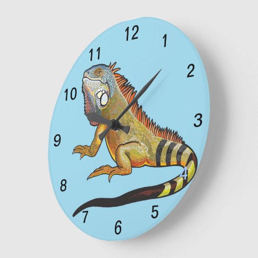 groene leguaan grote klok (Hoek)