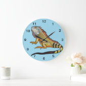 groene leguaan grote klok (Huis)