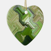 Groene leguaan keramisch ornament (Rechts)
