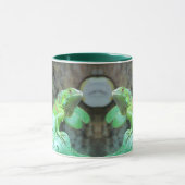 Groene leguaan mok (Midden)