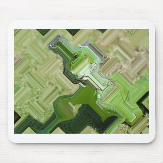 Groene leguaan muismat (Voorkant)