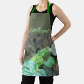 Groene leguaan schort (Insitu)