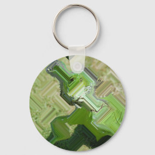 Groene leguaan sleutelhanger