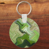 Groene leguaan sleutelhanger (Voorkant)
