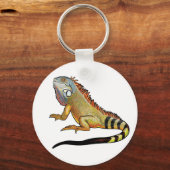 groene leguaan sleutelhanger (Voorkant)