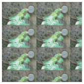 Groene leguaan stof (Swatch)