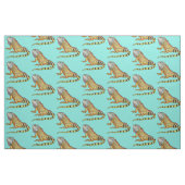 groene leguaan stof (Fat Quarter)