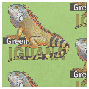 groene leguaan stof