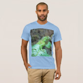 Groene leguaan t-shirt (Voorkant volledig)