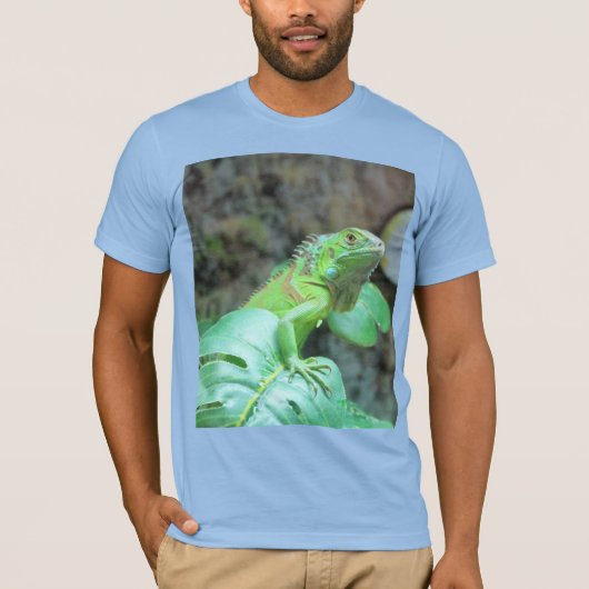 Groene leguaan t-shirt (Voorkant)