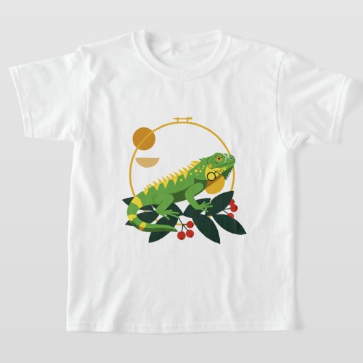 Groene Leguaan T-shirt (Laagn)