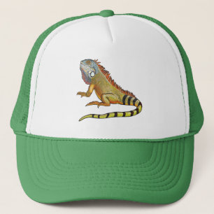 groene leguaan trucker pet